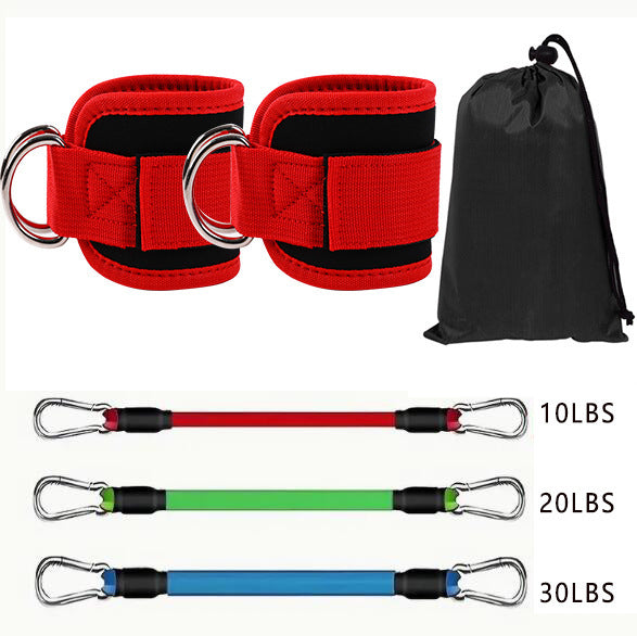 Resistance Bands Promo with Ankle Straps from 10-30lbs with carry bag