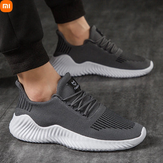 Xiaomi Shoes Men High Quality Male Sneakers Breathable White Fashion Gym Casual Light Walking Plus Size Footwear Spring  New