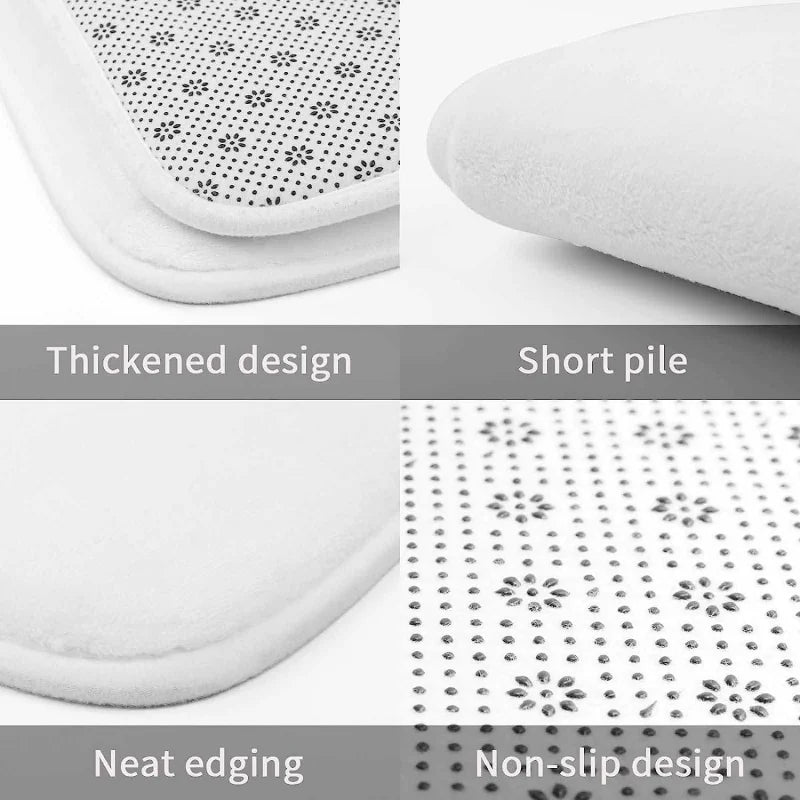 Neat edging , non slip design 