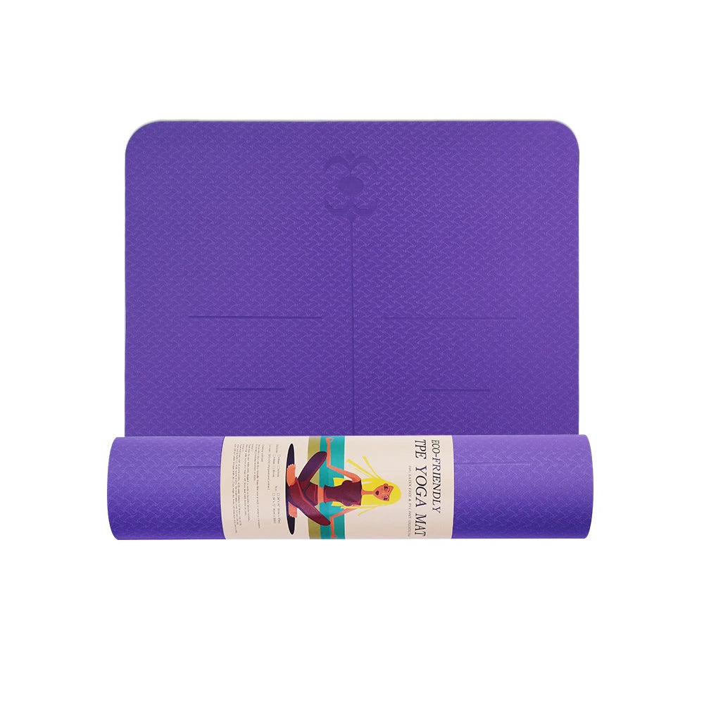 Eco-Friendly Multi Colored Mats - Non-Slip 183cm- durable- anti tear
